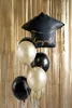 PartyDeco FB281, Hračka balón, Fólie, Černá, Jednobarevný, Náhled obrázku produktu 2