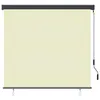 vidaXL Außenrollo 160x250 cm Creme Produktbild-Vorschau 1