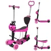 5-in-1 Kinder Roller Scooter mit Abnehmbarer Produktbild-Vorschau 3