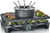 A multi-functional raclette and fondue grill set with food. Náhľad obrázku produktu