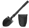 com-four® Klappschaufel mit langem Griff - Mini-Klappspaten Produktbild-Vorschau 1