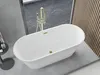 Mexen Yara vasca da bagno autoportante scanalata 170 x 75 Anteprima dell’immagine prodotto 3