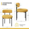 Hawthyhome  Chaises de salle à manger (4 pièces) Teddy Voir les images du produit 5