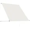 vidaXL Einziehbare Markise 100×150 cm Creme Produktbild-Vorschau 3