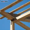KOTARBAU® Sada 4 plochých úhelníků 120x120x24 mm Plochá Náhled obrázku produktu 3