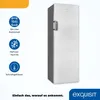 Exquisit Gefrierschrank GS271-NF-H-010E inoxlook | No Frost Produktbild-Vorschau 3