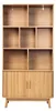 Calicosy - Libreria con 2 ante scorrevoli H157,5 cm - Anteprima dell’immagine prodotto 1