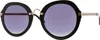 Gil Damen Sonnenbrille Runde Designer 80er Modern Urlaub Produktbild-Vorschau 1