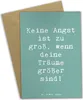 Mr. & Mrs. Panda neujahrskarte Spruch Angst überwinden - Produktbild-Vorschau 1
