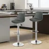 2er set Barhocker aus Kunstleder,Barstuhl Tresenhocker Produktbild-Vorschau 1