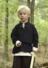 Kinder Mittelalter-Hemd Colin, schwarz - Ritterhemd Produktbild-Vorschau 1