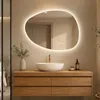 S'AFIELINA Miroir de salle de bain, Interrupteur LED Voir les images du produit 1