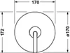 DURAVIT BA4210010070 Balcoon, Einhebel-Brausemischer,UP Produktbild-Vorschau 2