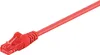 Goobay CAT 6 Patchkabel, U/UTP, Rot, 10 m, CCA Produktbild-Vorschau 1