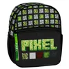 Pixel Game schwarz-grüner Rucksack für Jungen, kleiner Produktbild-Vorschau 5