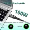 Dátový kábel USB-C typu C Indikátor LED nabíjací kábel 5A Náhľad obrázku produktu 2
