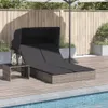 VidaXL 368639, Lounge, Obite siedzisko, Technorattan, Stal, Podgląd zdjęcia produktu 2