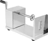 A stainless steel potato twister or spiralizer is shown on a white background. Podgląd zdjęcia produktu