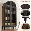Armoire haute Flyks avec portes en verre, idéale pour la Voir les images du produit 6