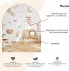 Muralo Wandaufkleber Set für Kinderzimmer HÄSCHEN Wolken Produktbild-Vorschau 6