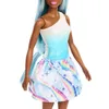 Mattel HRR14 Licorne Barbie brune avec robe arc-en-ciel Voir les images du produit 9