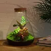 Urbanjngl Sam Calathea giardino in bottiglia con lampada - Anteprima dell’immagine prodotto 1