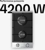 Klarstein Verosteel Plaque de Cuisson Gaz 2 Feux - 4200W, Voir les images du produit 3