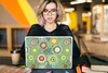 MuchoWow® Laptop Aufkleber Sticker Cover Blume - Design - Produktbild-Vorschau 5