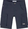 NAME IT Lässige Cargo Shorts Kurze Twill Chino Hose Denim Produktbild-Vorschau 10
