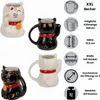 Schwarzer Glückskatzenbecher - Glückskatze 500 ml - Produktbild-Vorschau 5
