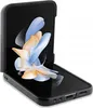 A black flip phone case is shown open, displaying a colorful abstract wallpaper on the screen. Anteprima dell’immagine prodotto