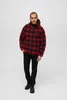 Brandit - Teddyfleece Worker Jacke rot / schwarz - 5XL Produktbild-Vorschau 12