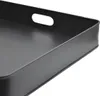 Loft42 Tablett Metall 60x60 cm, quadratisch, mattschwarze Produktbild-Vorschau 2