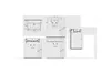 Aqua Bagno Waschbecken, Keramik, Anthrazit matt, eckig, Produktbild-Vorschau 5