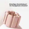 Gewichtsmanschetten Silikon 0,5 kg Rosa – 2er‑Set mit je Produktbild-Vorschau 3