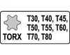 Yato YT-1065, 8 Stück(e), Torx, T30, T40, 25,4 / 2 mm (1 / Produktbild-Vorschau 10