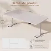 Bureau réglable en hauteur FLEXISPOT QB2 Électrique 200 x Voir les images du produit 4