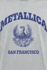 Metallica Uni T-Shirt: College Crest Produktbild-Vorschau 3