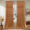 2er Set Samtvorhang Kräuselband 132x244cm Prägemuster Produktbild-Vorschau 2