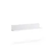 Wandregal Asti Weiß 120×21×21 cm – Hängeregal Modern Produktbild-Vorschau 1