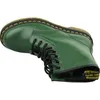 A close-up view of a green Dr. Martens boot. Produktbild-Vorschau