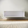 SONNI Meubles TV blancs brillants suspendus en bois 100 x Voir les images du produit 4