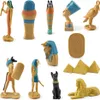 12 miniaturních PVC figurek egyptských bohů, kolekce na Náhled obrázku produktu 1