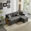 Sweiko Corner Sofa Bett Eckcouch Couch L-Form Schlafcouch Produktbild-Vorschau 5