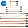 MMOBIEL 12x 3-Pin RC Servo-Verlängerungskabel Produktbild-Vorschau 2