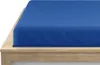Spannbettlaken EXCLUSIVE dunkelblau 180 x 200 cm Produktbild-Vorschau 2