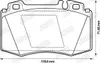 JURID Bremsbeläge Satz Vorne passend für MERCEDES-BENZ Produktbild-Vorschau 3