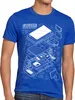 style3 Blaupause Switch Herren T-Shirt pro gamer konsole Produktbild-Vorschau 1