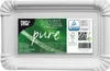 PAPSTAR Papp Teller "pure" eckig Maße: 130 x 200 mm weiß Produktbild-Vorschau 2