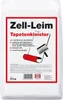 A white bag of wallpaper paste with product information and graphics. Produktbild-Vorschau